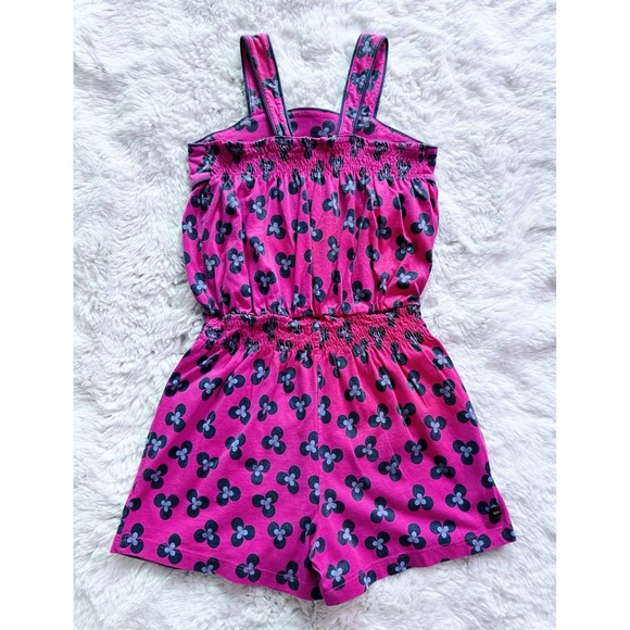 Tea Jumper | Romper | Girls 8 | Good Used Condition | Modern Floral Pattern - Picture 3 of 8